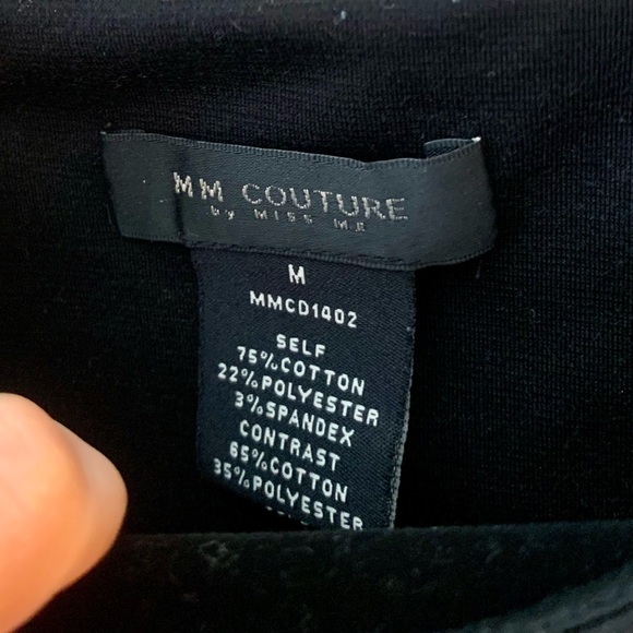 MM Couture Bodycon Dress Vintage Y2K - Picture 3 of 3